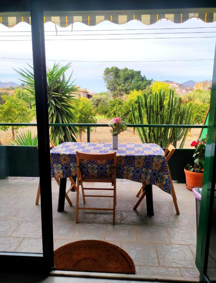 スキゾCasa Dei Fiori Con La Vista A Taorminaアパートメント エクステリア 写真